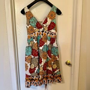 2000’s floral dress. Size large